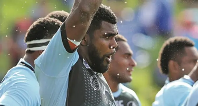 Former Fiji Airways Fijian Drua forward Albert Tuisue. Photo: Zimbio