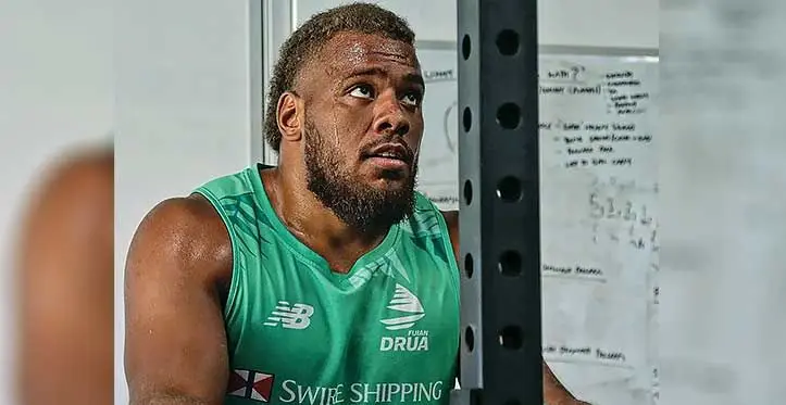 Swire Shipping Fijian Drua hooker Tevita Ikanivere. Photo: Fijian Drua