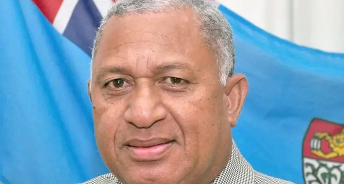 Fiji_Prime_Minister Voreqe Bainimarama
