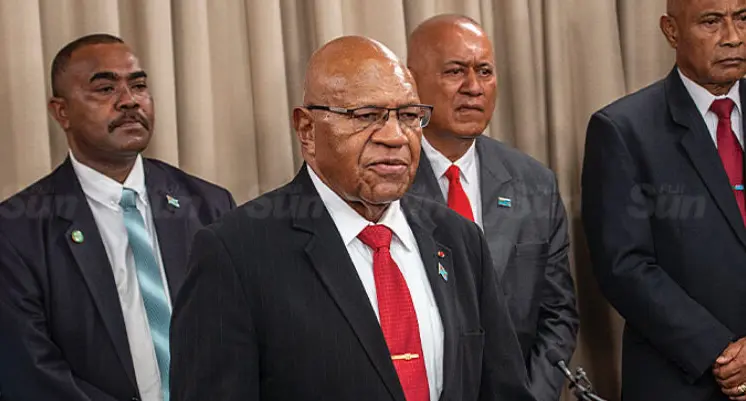 Prime Minister Sitiveni Rabuka