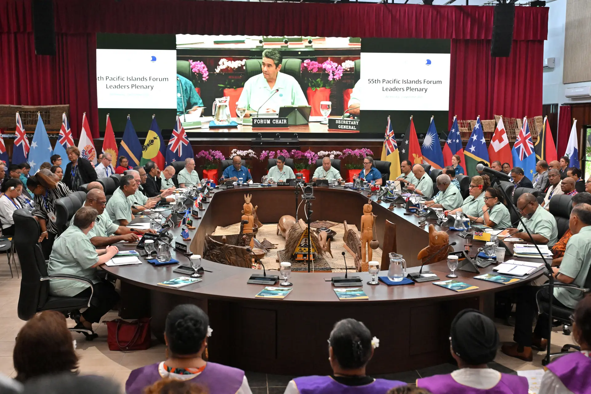 Palau’s Minister for Justice Jennifer S. Olegeriil said the Pacific already had a clear vision but needed sustained political commitment to deliver it.