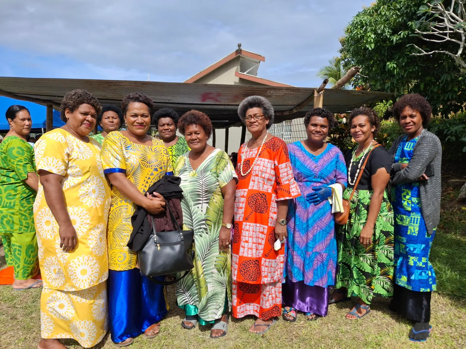 Women of Ra Province took turns serving participants during the Ra Provincial Council Meeting held in Nanukuloa, Ra.