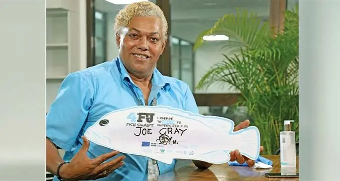 Airports Fiji Limited manager for Landside Operations and Customer Services, Joe Gray. Photo: cChange