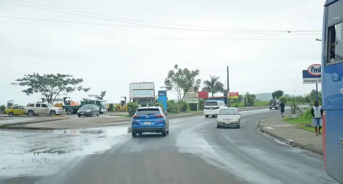 Road works along Lami should end today.