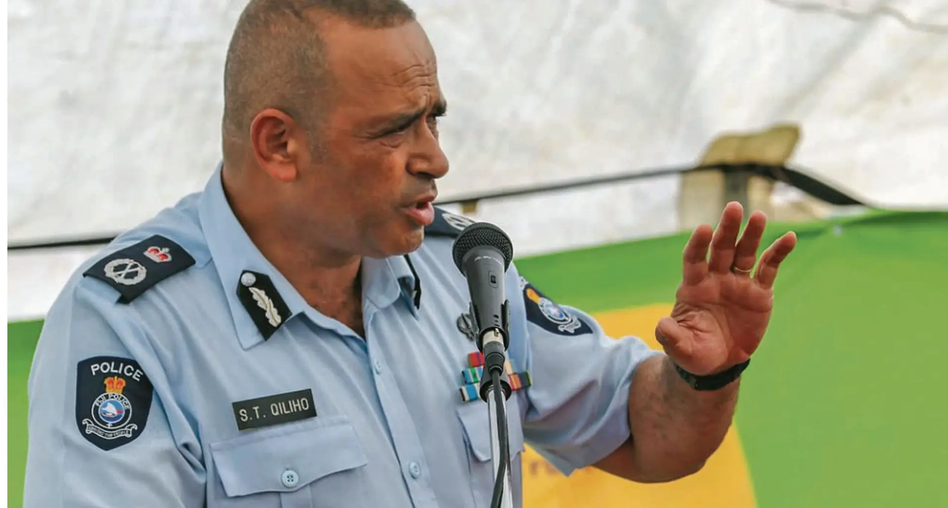 Police Commissioner Brigadier-General Sitiveni Qiliho