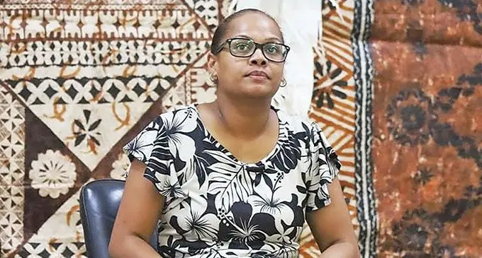 Registrar of Political Parties Ana Mataiciwa.