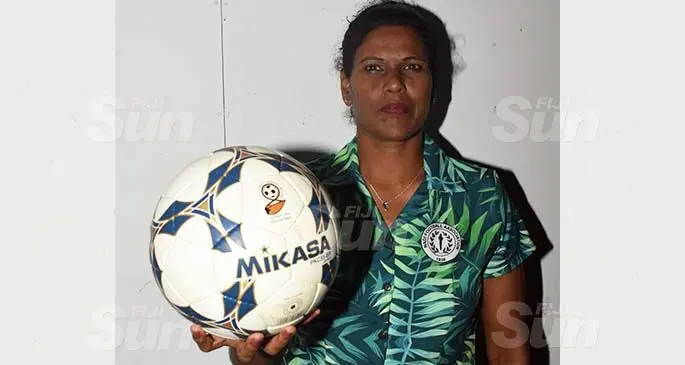 Amina Bibi is the Nadi Football Association vice-president Photo: Waisea Nasokia