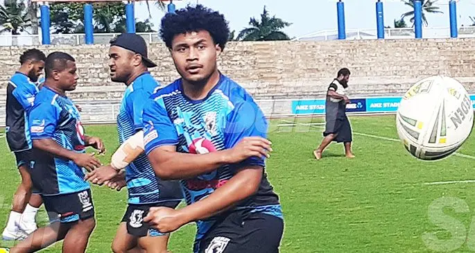 Fiji Prime Minister’s XIII latest inclusion Joseph Ratuvakacereivalu during the captain’s run at the ANZ Stadium, Suva on October 10,2019. Photo: Simione Haravanua