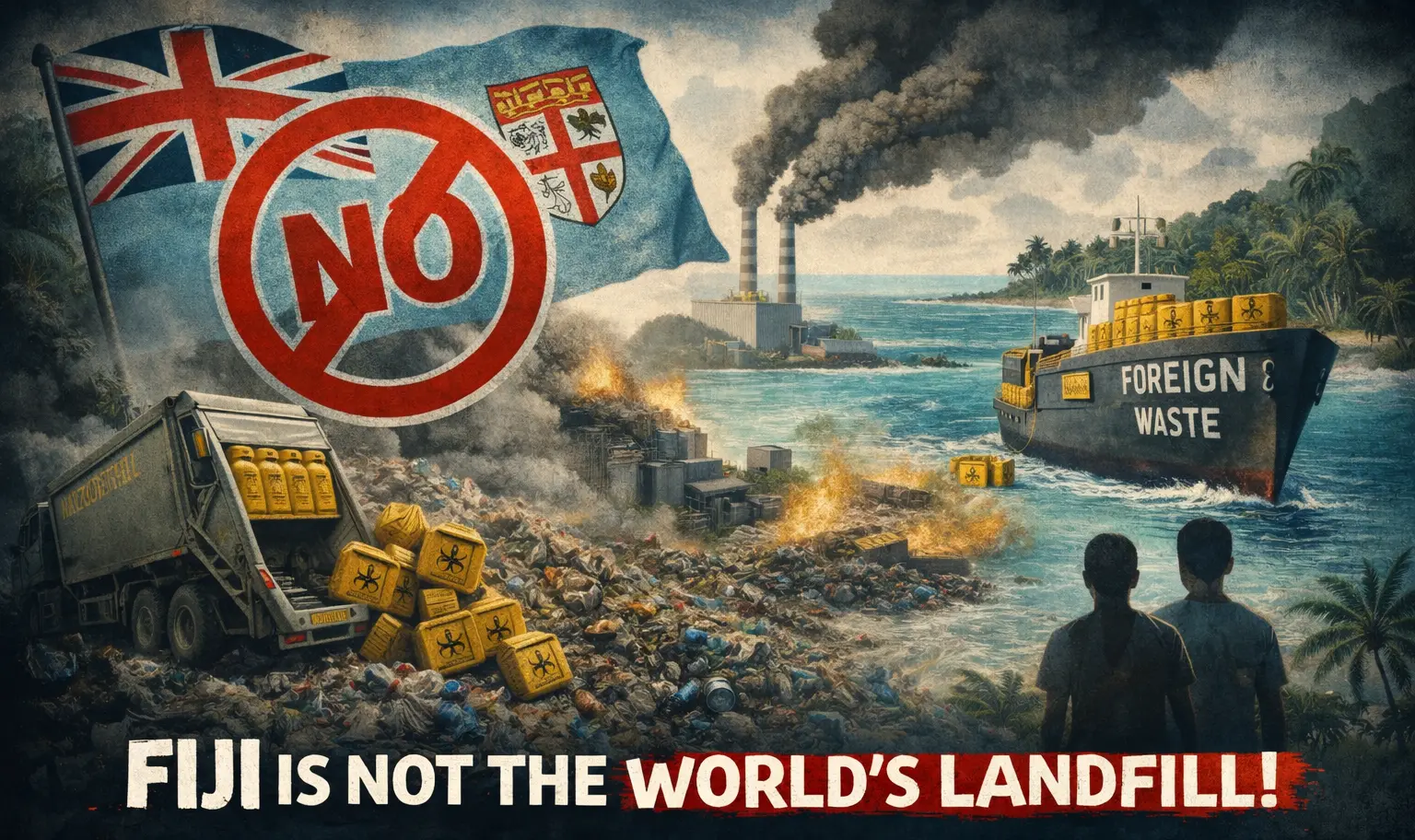 Fiji rejects foreign waste crisis