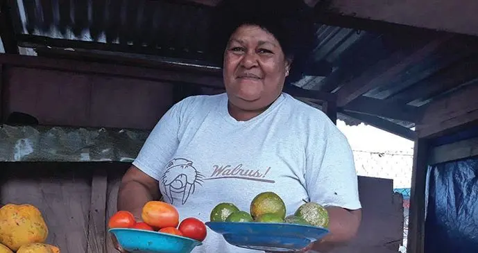 Kelera Liku at Centrepoint Market in Laucala Beach on September 18, 2019.