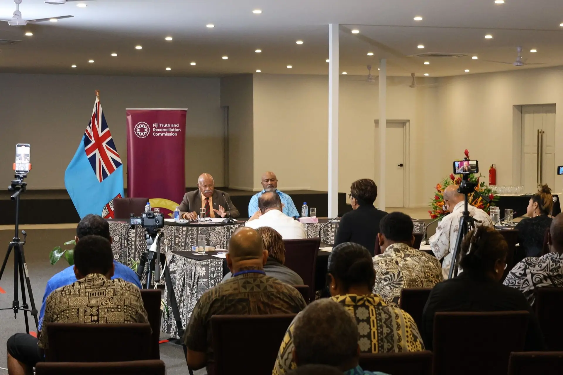 The Fiji Truth and Reconciliation Commission held its High-Level Hearing with Prime Minister Sitiveni Rabuka on Friday, November 28, 2025, at the Novotel Suva Lami Bay – Convention Centre, Suva. 