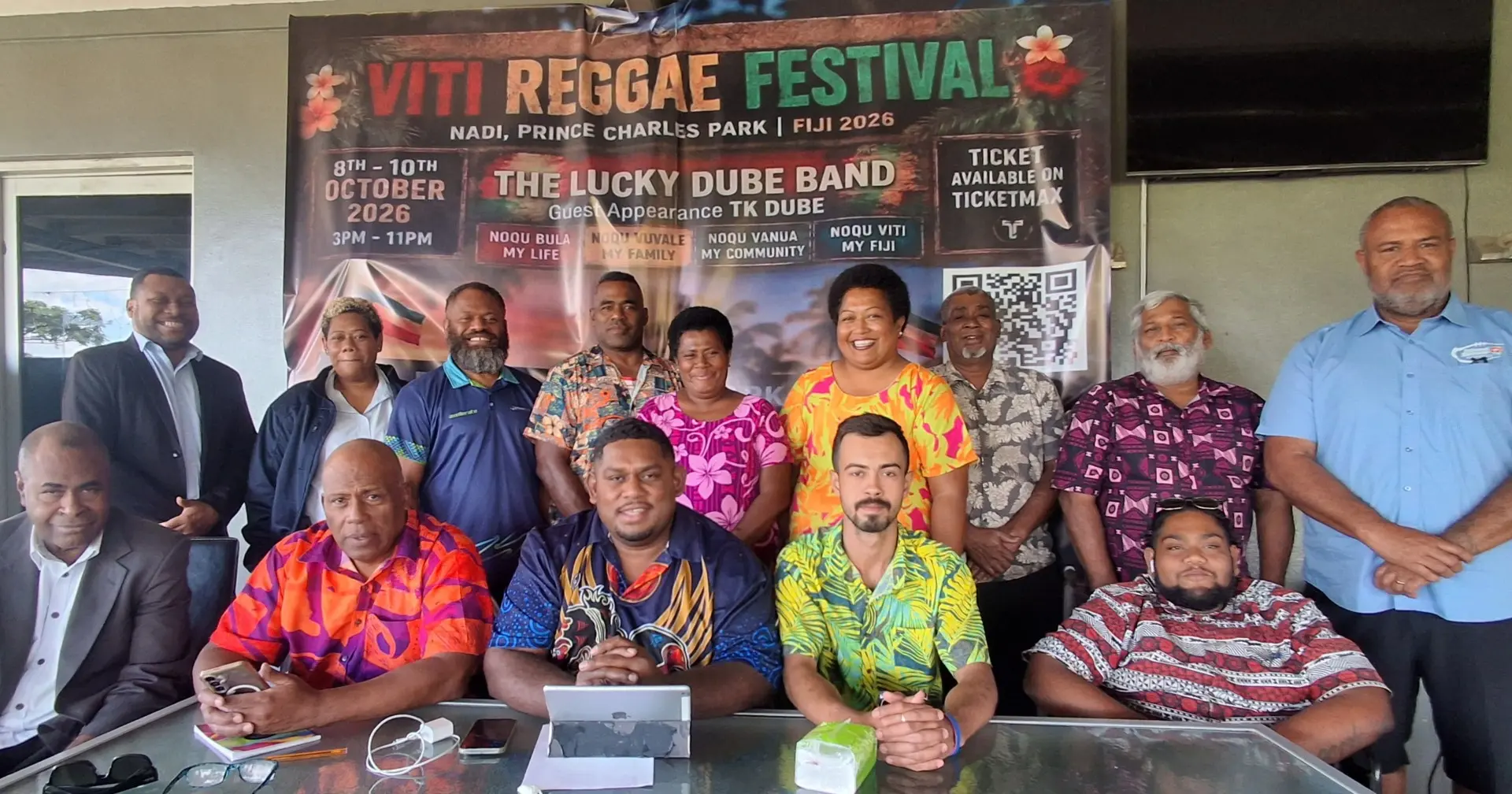 Organised by the Viti Indigenous Tourism Alliance (VITA), the festival will be held at King Charles Park from October 8 to 10, featuring the internationally renowned Lucky Dube Band and a guest appearance by TK Dube, son of the late South African reggae legend Lucky Dube. Local artists will also perform throughout the festival.