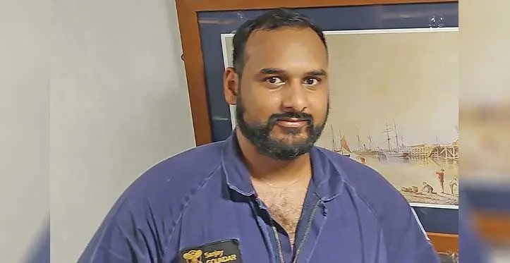 Sanjay Goundar of the Royal New Zealand Navy. Photo: Salote Qalubau