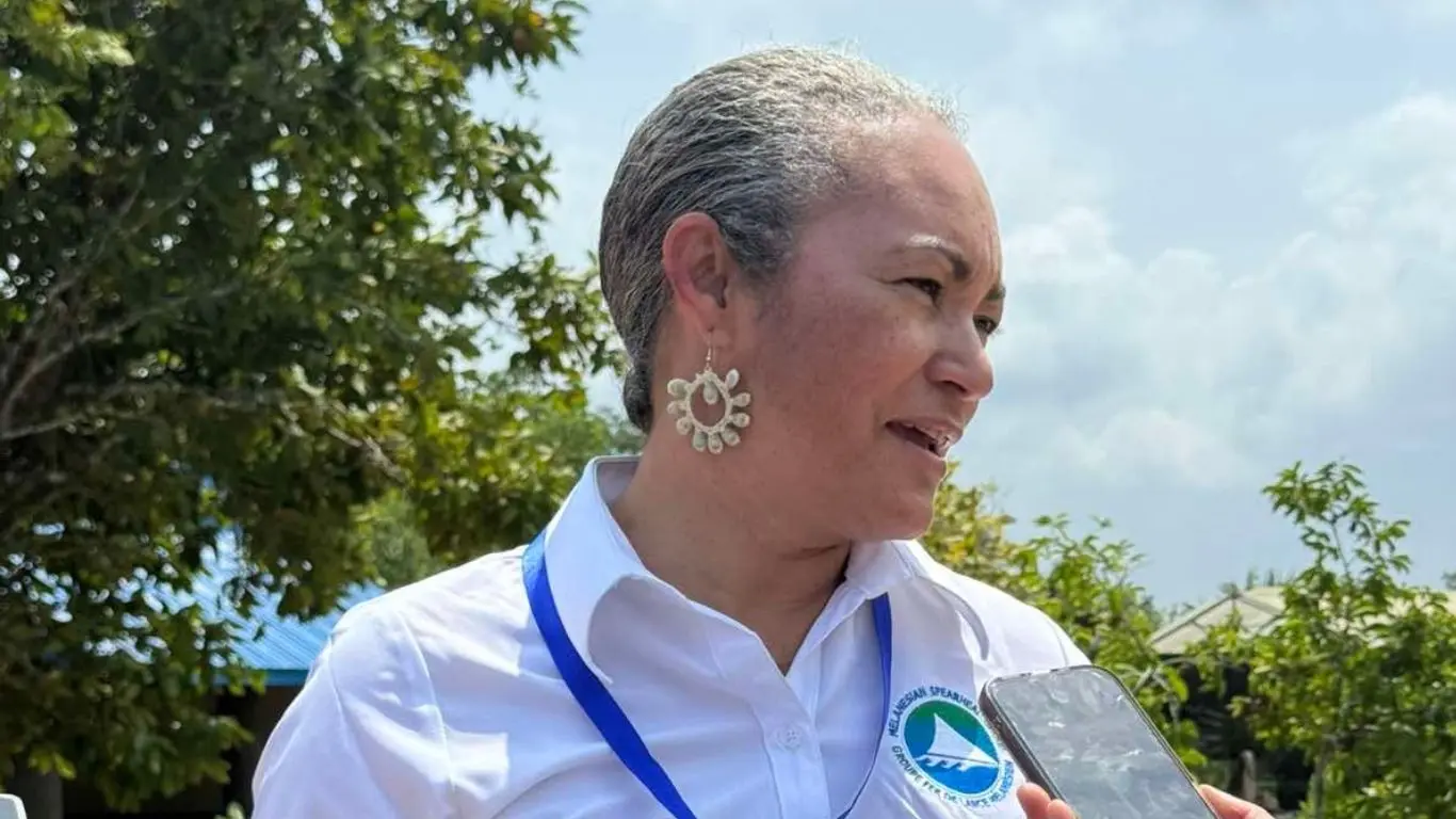 Melanesian Spearhead Group (MSG) director general Anna Naupa