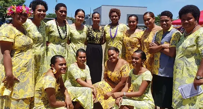 The Jasper Williams High School and primary school Suva youth branch at the school’s 90th anniversary celebration in Lautoka on November 16, 2019.  Photo: Nicolette Chambers
