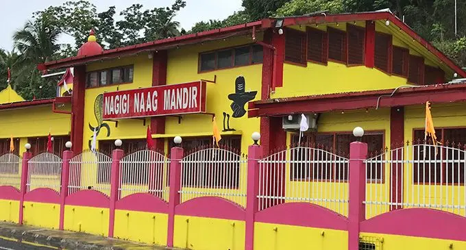 The Nagigi Naag Mandir temple which is a popular visiting place when tourists visit Labasa. Photo: Shratika Naidu