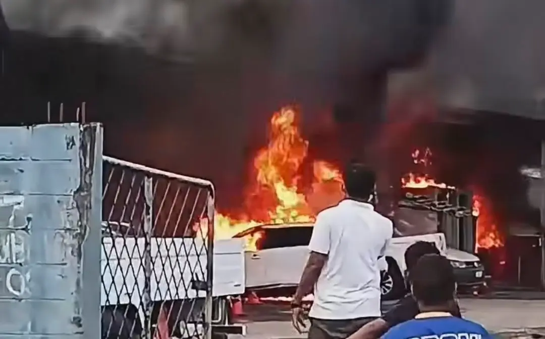 Lautoka branch manager Sanjay Kumar said the fire broke out unexpectedly in the garage and spread rapidly.