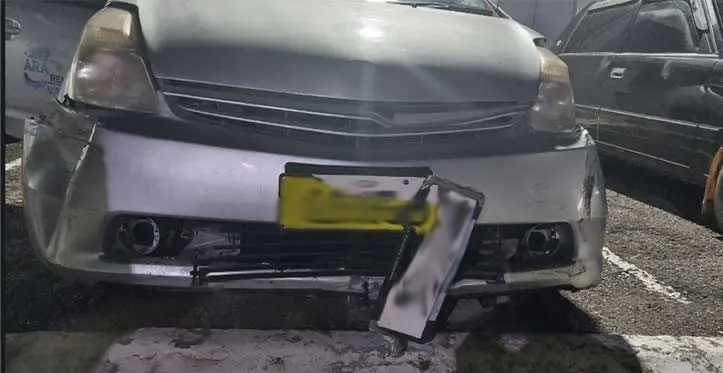 Suspects’ car found abandoned at Milverton Road in Raiwaqa.