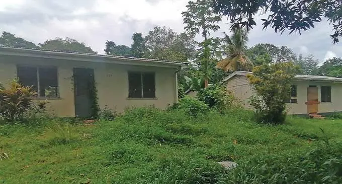 The vacant government quarters at Vomo St in Lautoka. Photo: Mereleki Nai