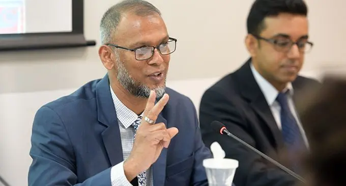 Fiji Financial Intelligence Unit Director Razim Buksh.