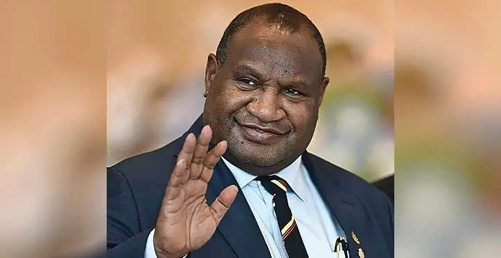 PNG’s Prime Minister James Marape.