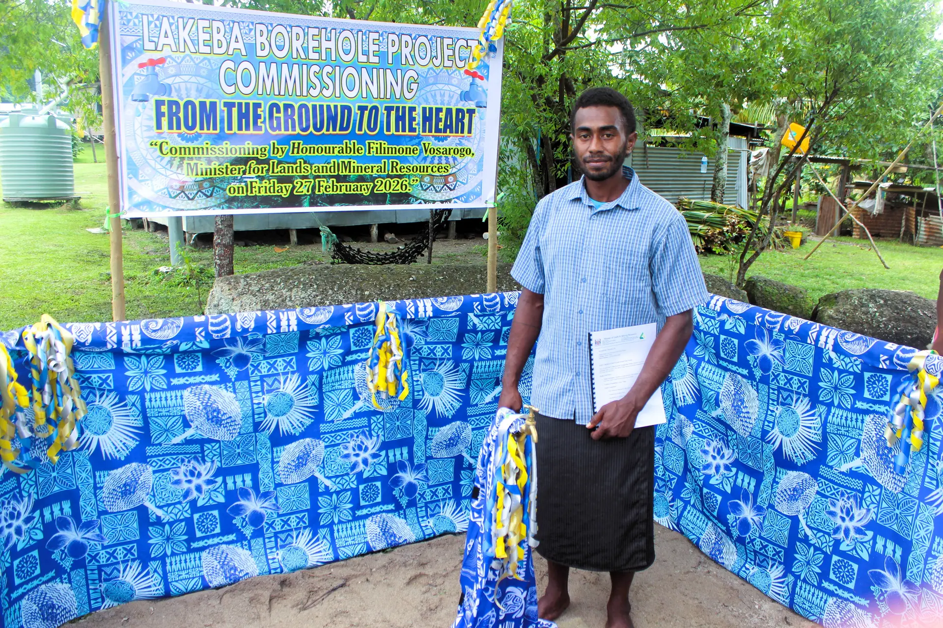 borehole drilling, groundwater, testing, verification, local community