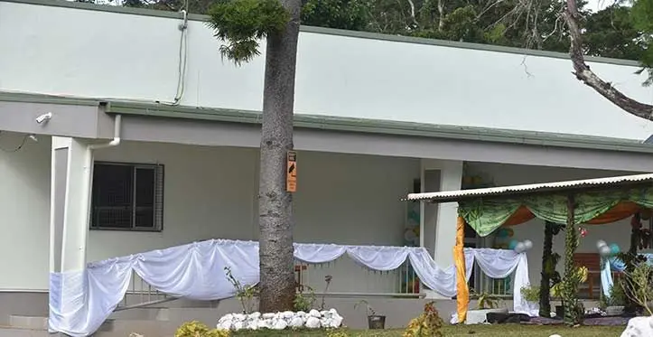 The newly commissioned Pine Group office in Lekutu, Bua on June15, 2023. Photo: Jone Salusalu  