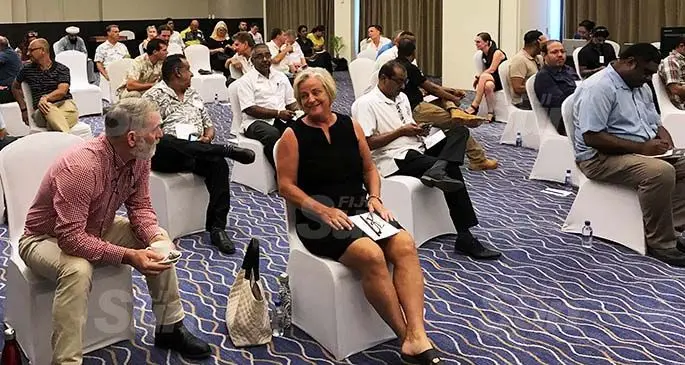 Some members of the Fiji Hotel & Tourism Association (FHTA) during the FHTA 55th annual general meeting at Radisson Blu Resort, Denarau Island on August 27, 2020. Photo: Charles Chambers