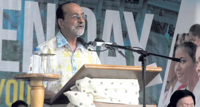 Former Vice-Chancellor of the University of the South Pacific Professor, Rajesh Chandra. Photo: Simione Haravanua
