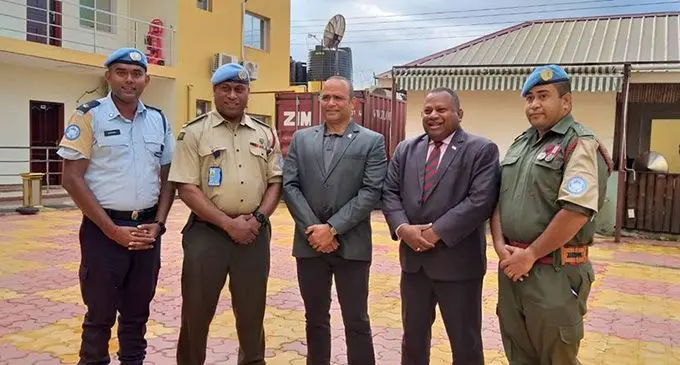 Commissioner Qiliho visit overseas mission.