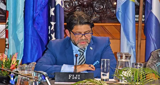 Attorney-General and Minister for Economy, Aiyaz Sayed-Khaiyum.