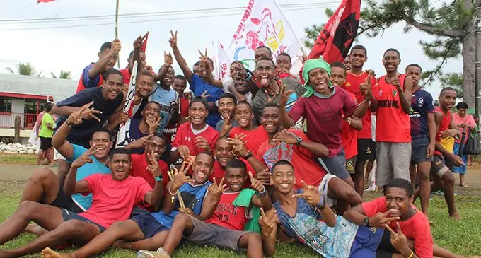 Students from Sukuna house during the RKS interhouse at the school grounds on February 14,2019.Photo:Simione Haravanua.