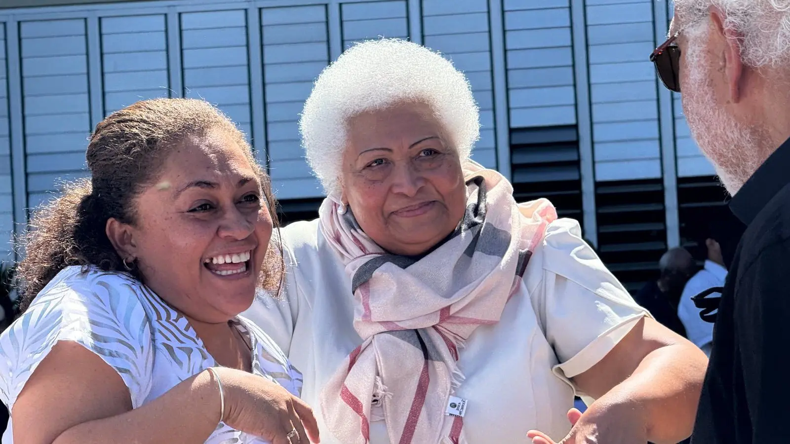 Mother of late George Veikoso, Adi Nanise Veikoso with her namesake