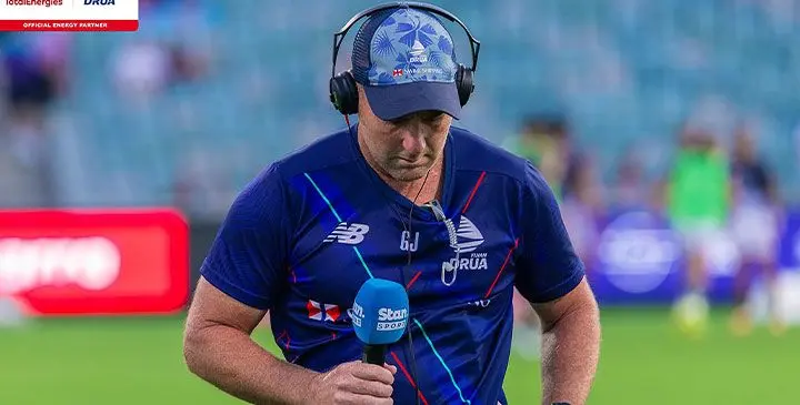 Drua head coach Glen Jackson. Photo: Fijian Drua