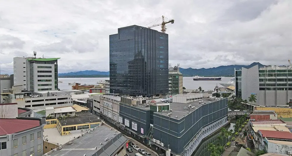 The MHCC Tower in Suva. Photo: Leon Lord 