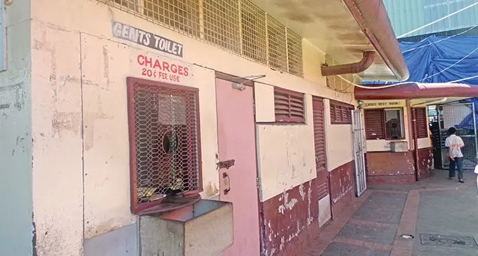 Shirley Park public convenience (left), and Lautoka Main Market public convenience. Photo: Rohit Kumar