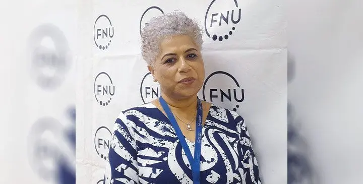 Fiji National University Outreach manager Ella Bennion.