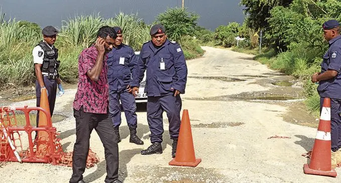Mun Sami Naidu was restricted to go beyond Mulomulo check point to pick EFL staff. Photo: Mereleki Nai