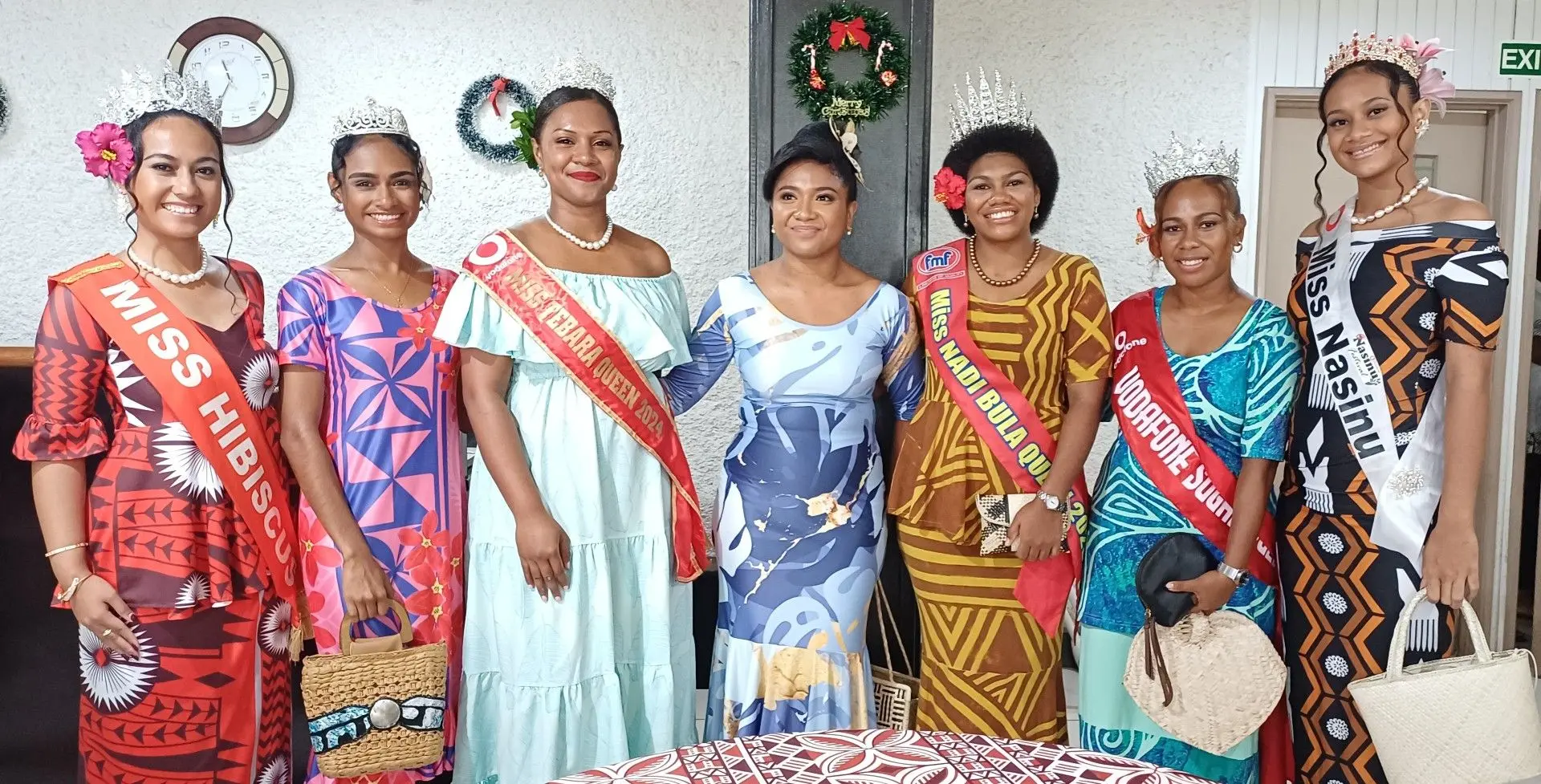 Miss Fiji contestants begin first-ever municipal council tour