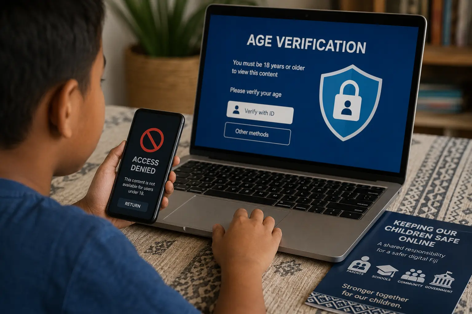 While increased connectivity is expected to improve access to education, communication and economic opportunities, Minister for Women, Children and Social Protection Sashi Kiran said it would also expose children to greater online risks.