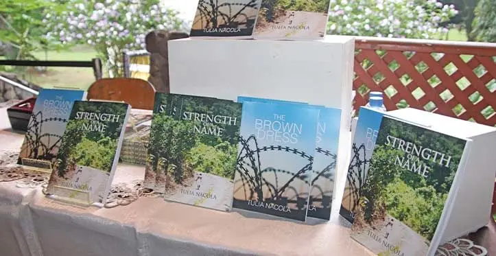 Adi Tulia Nacola’s first two novels.