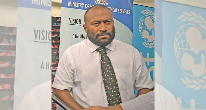 Minister for Health and Medical Services Dr Ifereimi Waqainabete.