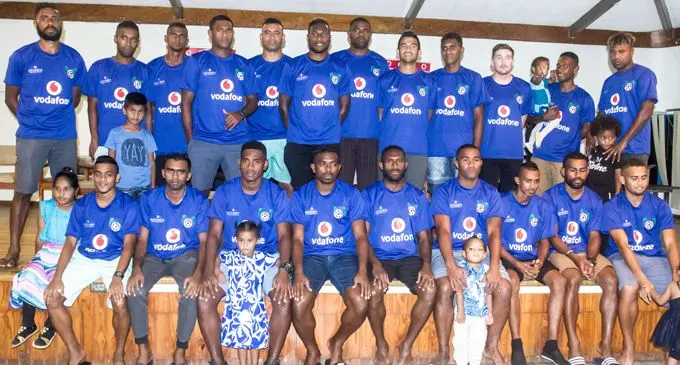Lautoka football team during their farewell dinner in Lautoka on February 21,2018. Photo: Vodafone Fiji