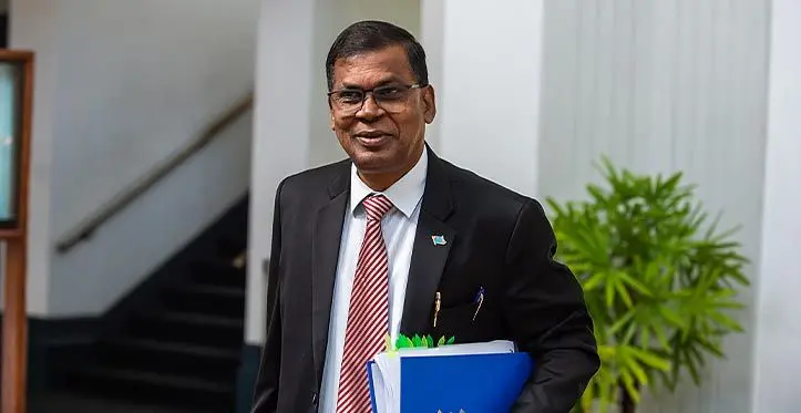Minister for Finance Biman Prasad. Photo: Leon Lord