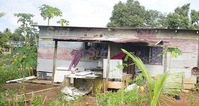 House built on Makoi land year marked for families evicted from Nanuku Settlement in Vatuwaqa on August 19, 2020. Photo: Ronald Kumar