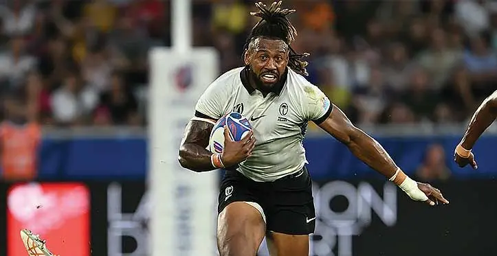 Flying Fijians captain, Waisea Nayacalevu. 
