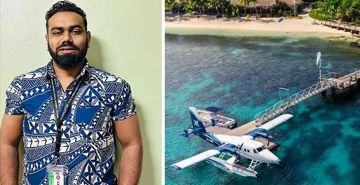 Faizal Ali. Right: Kokomo Private Island, Kadavu.