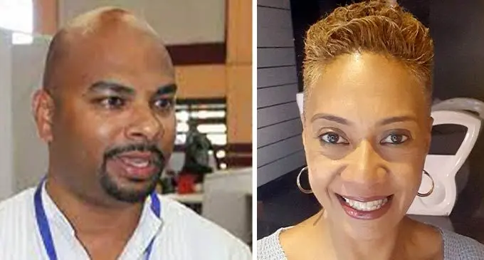 (L)- Ashwin Raj and (R)- Liliana Warid.