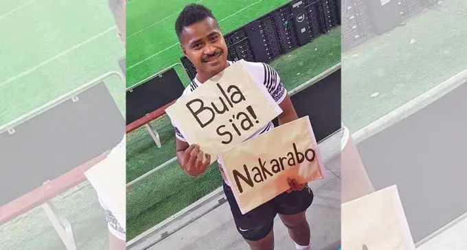 Fiji Airways Flying Fijians second five eight, Eneriko Buliruarua after their second Test match against the All Blacks in FMG Stadium, Hamilton on July 17, 2021.