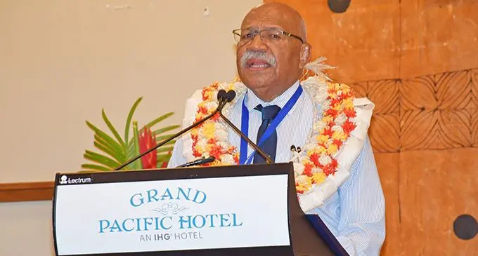 Prime Minister Sitiveni Rabuka